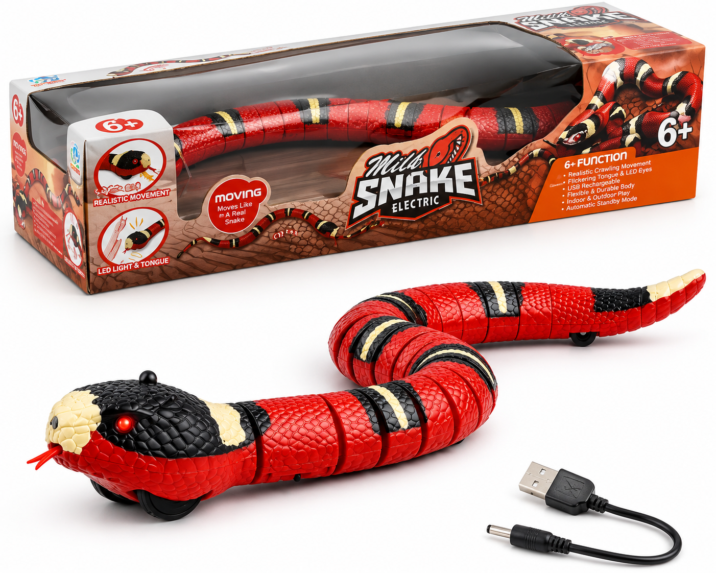 Snacky™ - Serpente interattivo