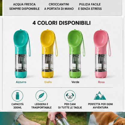 DoggoComfy™ - Borraccia per cani 3 in 1